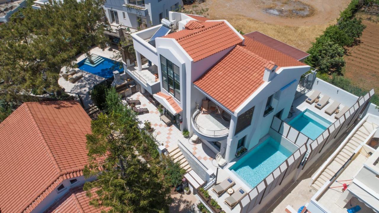 Paradisos Luxury Villas Next To Beach Koutsourás Zewnętrze zdjęcie
