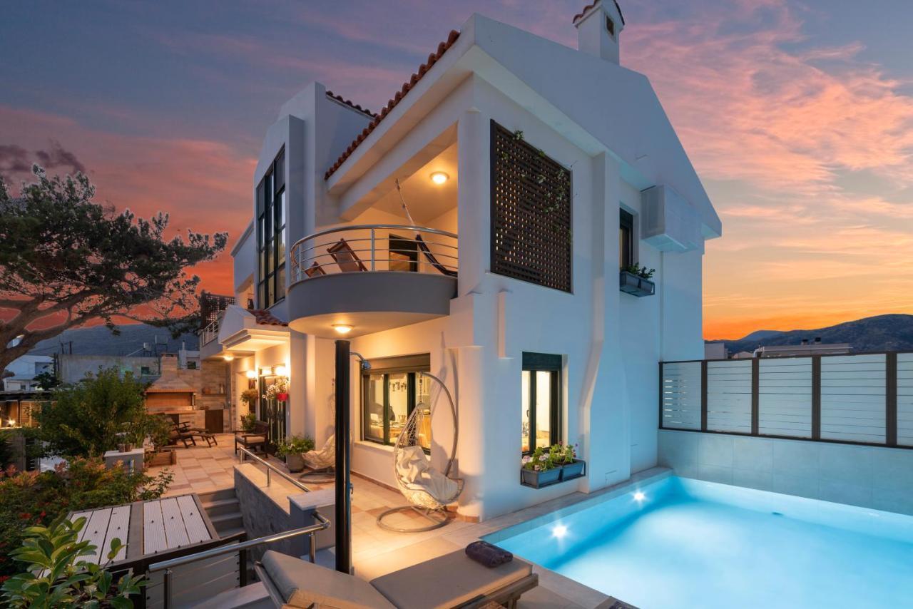 Paradisos Luxury Villas Next To Beach Koutsourás Zewnętrze zdjęcie