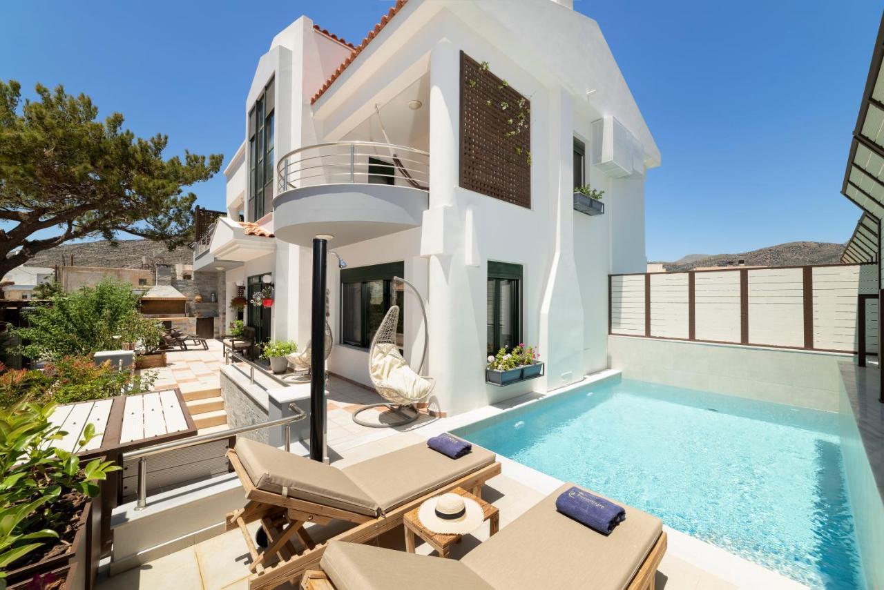 Paradisos Luxury Villas Next To Beach Koutsourás Zewnętrze zdjęcie