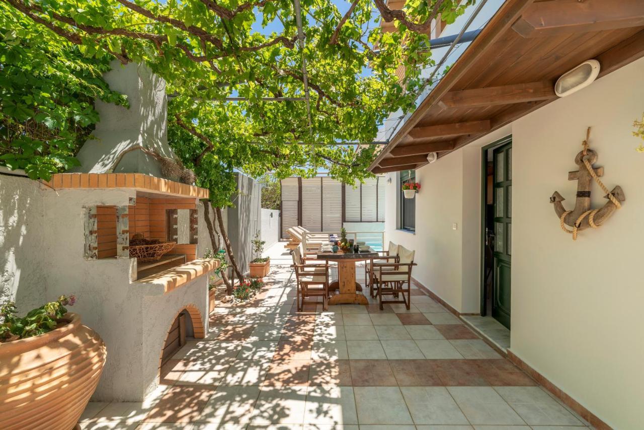 Paradisos Luxury Villas Next To Beach Koutsourás Zewnętrze zdjęcie