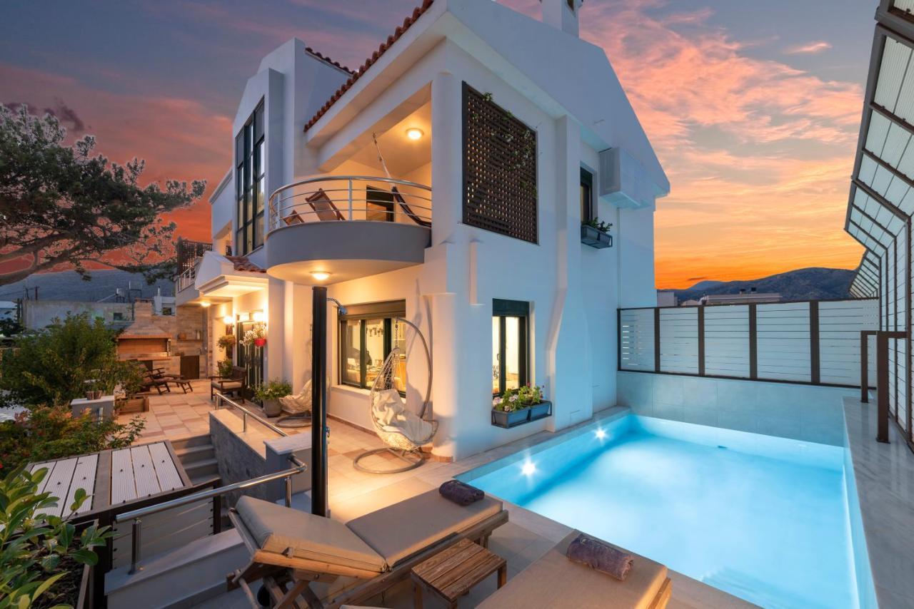 Paradisos Luxury Villas Next To Beach Koutsourás Zewnętrze zdjęcie