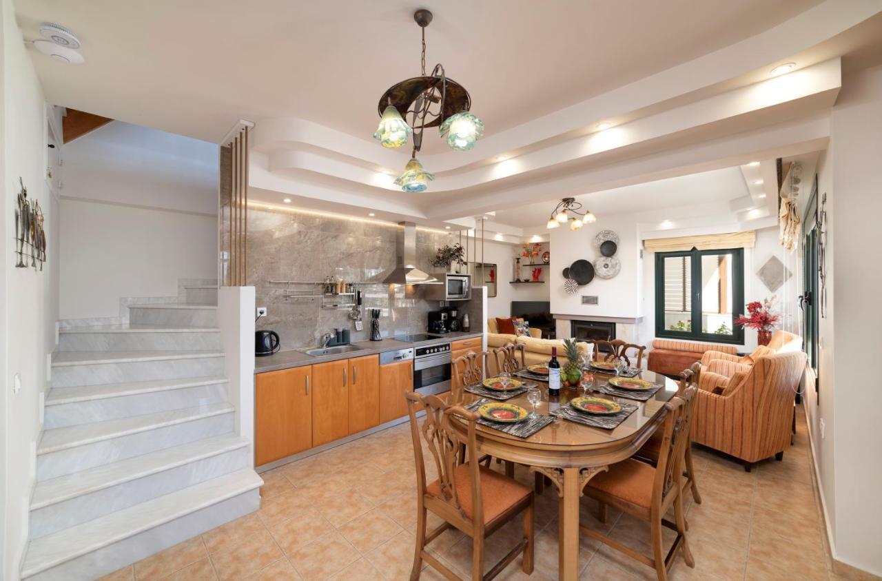 Paradisos Luxury Villas Next To Beach Koutsourás Zewnętrze zdjęcie