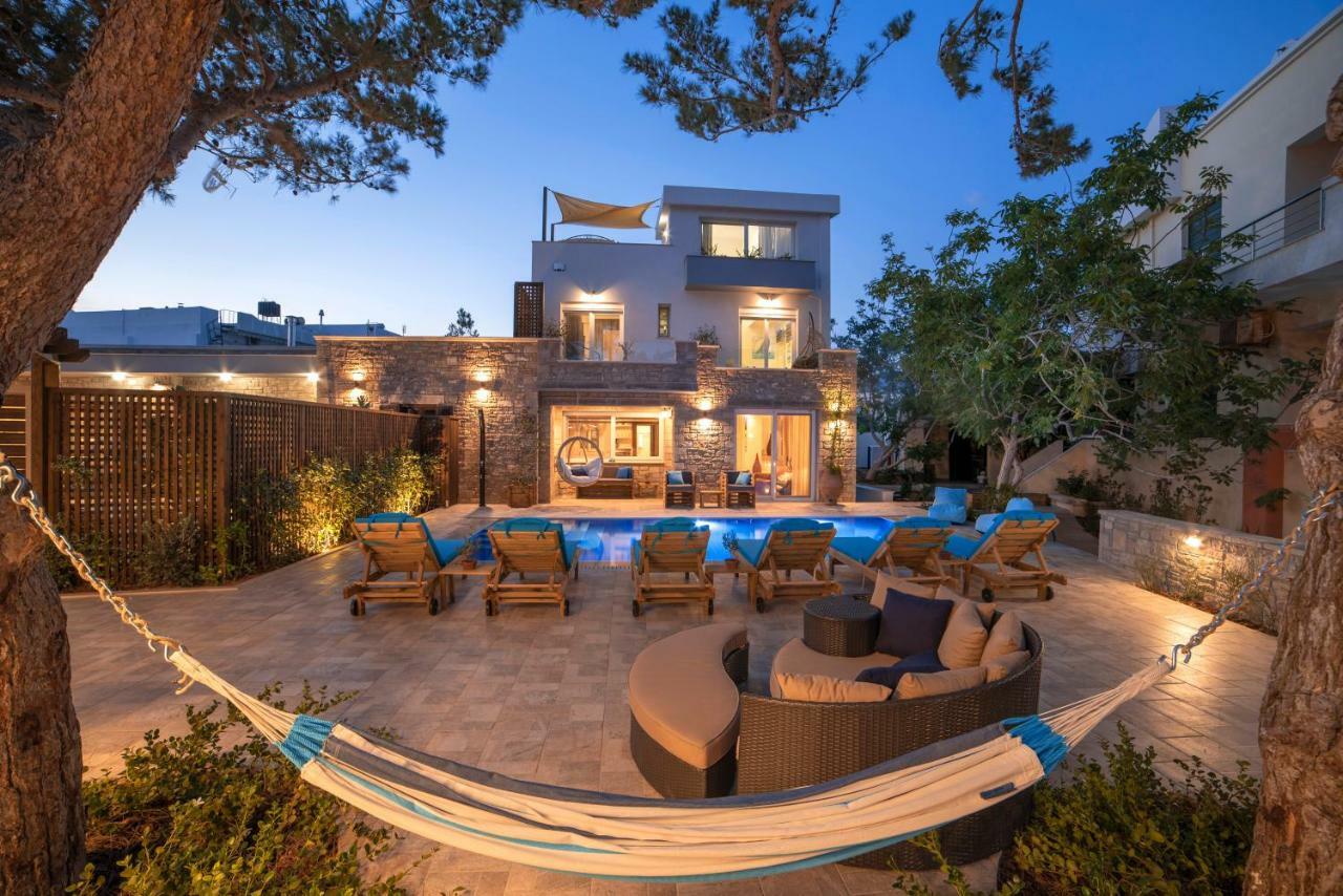Paradisos Luxury Villas Next To Beach Koutsourás Zewnętrze zdjęcie